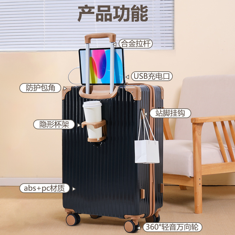 Maleta de moda de alto valor de la cara, mujer y hombre, portable y duradero, 20 pulgadas, maleta de viaje para hombres y mujeres disponibles para estudiantes universitarios