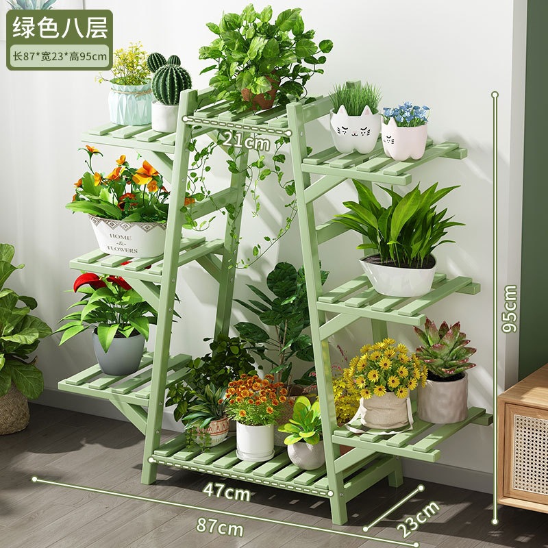 Estantes de maceta de flores de plantas modernas salas de estar tipo piso a piso balcón estantes de flores estantes de flores de Ratán interiores estantes de flores de lujo ligero
