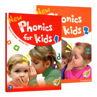 Hong Kong Longwen children's English natural spelling textbook 2 New Phonics for kids level 1-2