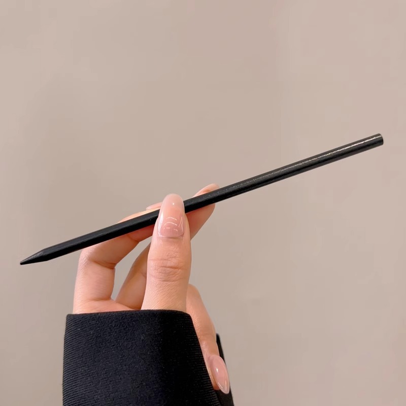 Retro simple nicho de alta estética oriental diseño de cabello de flores de frascos de estilo antiguo cabello