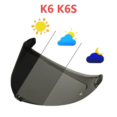 are suitable for K6 K6S, Dəbilqə (Kaska) aksesuarları - k6k6s-light-black-to-dark-black