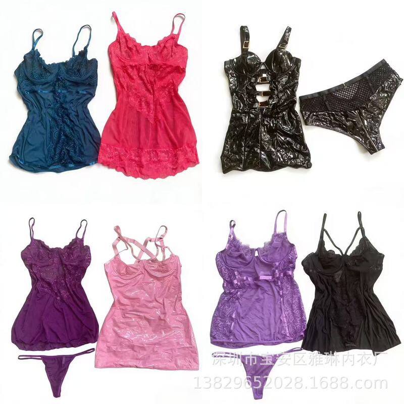Sexy Slip Dresses, Miscellaneous Styles, Some Sets, Sheer Lingerie, European and American Style Bras, Lace, Deep Backless