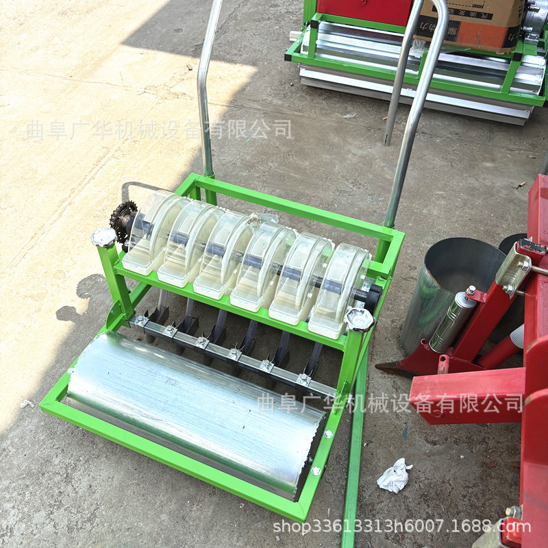 手推式稻谷精播机 小颗粒蔬菜播种机 人力小颗粒播种机