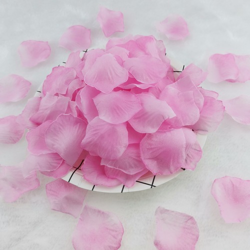 Wholesale simulated rose petals wedding supplies wedding room wedding bed non-woven fabric hand sprinkled fake petals photo props