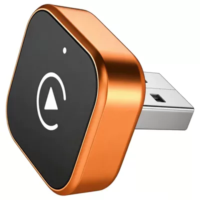 New cross-border wireless CarPlay supports Apple's overseas Android car system AI mini box with automatic connection (Simsiz CarPlay və Android Auto) - orange-2-in-1-for-apple-and-overseas-android-phones