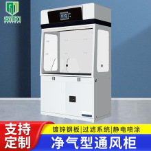 无锡厂家无管道净气型通风柜免安装气体过滤实验柜通风房实验室