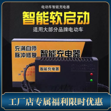 適用電動車電瓶充電器電動自行車三輪家用商用一件代發包郵可批發