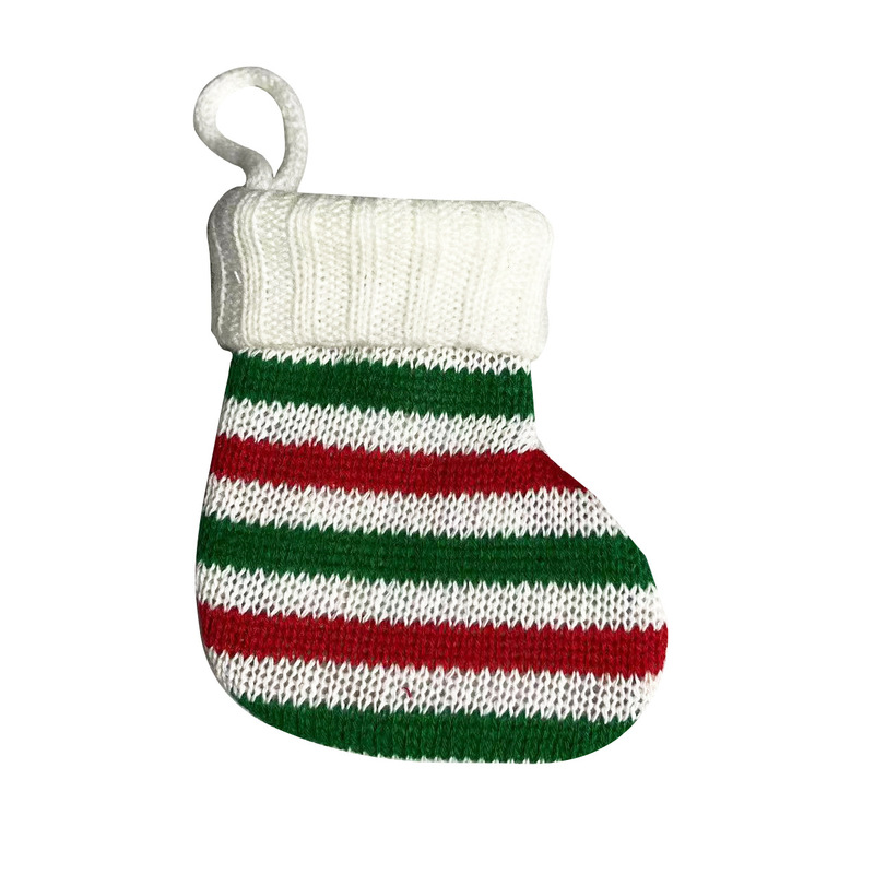 クリスマス装飾用品 クリスマスカトラリーセット ミニクリスマスソックスペンダント クリスマスツリー装飾ソックスペンダント|undefined