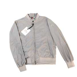 正确版mon蒙家男士抽绳连帽上衣服运动减龄休闲夹克风衣外套