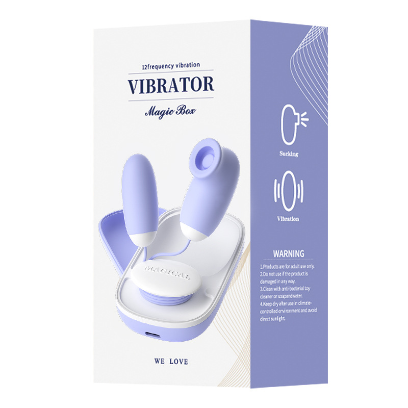 Cajas mágicas de succión, vibración, huevos, artículos sexuales para adultos, artículos sexuales para mujeres, artículos sexuales 175 / caja