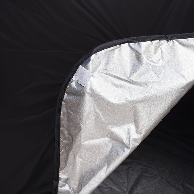 Childrens Sensory Playhouse Black Tent Light Blocking Foldable_voghion.com