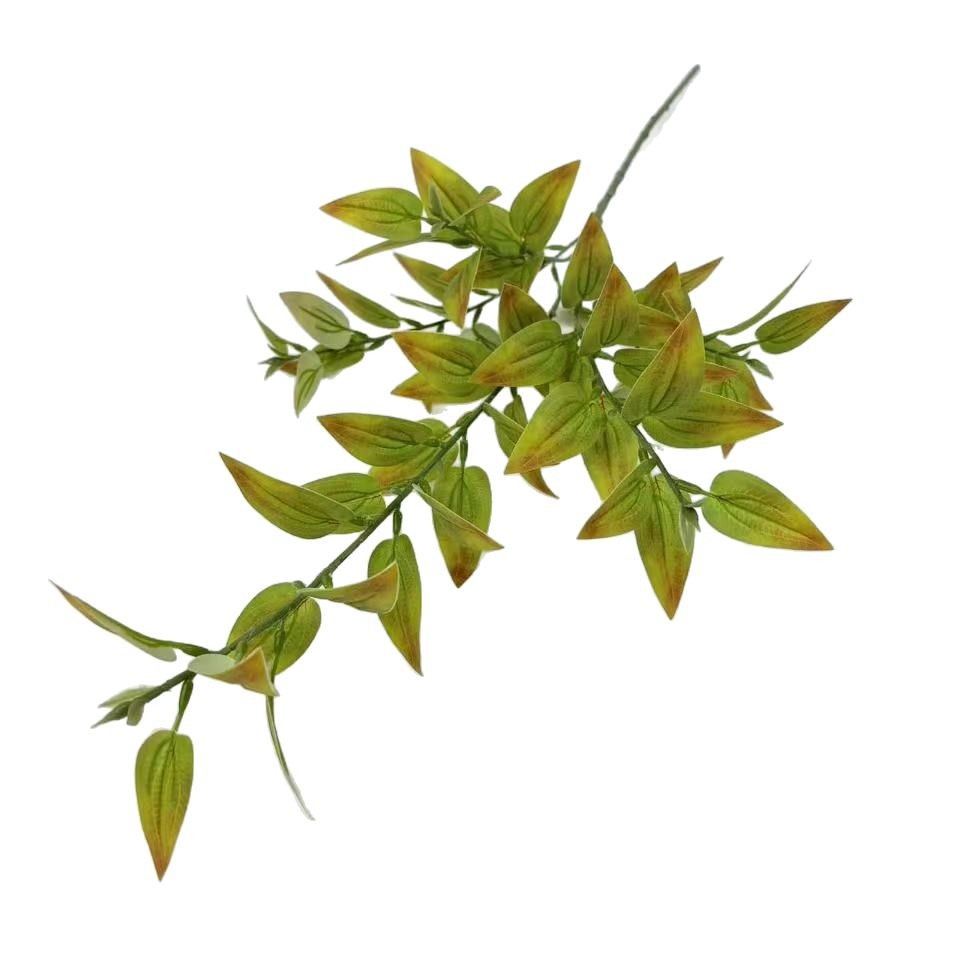 Simulación de plantas verdes 5 cabezas Clematis boda decoración suave guía de carretera accesorios de fotografía muebles para el hogar plantas verdes árboles transfronterizos image 5