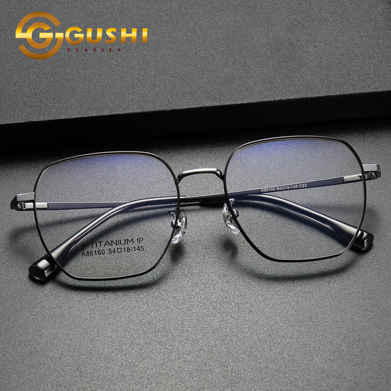 新款金属光学镜框时尚高级感配镜镜架配近视眼镜框男批发眼镜架女