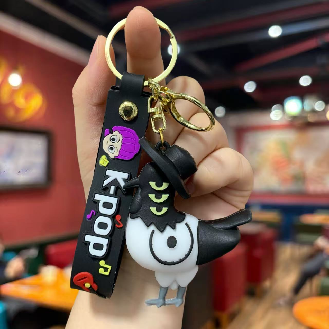 Cross-Border New Kpop Girl Group Keychain Bag Charm Anime Keychain Small Gift