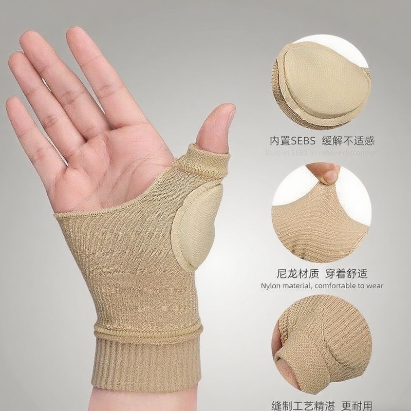 护腕护手掌男女关节运动扭伤弹力腕带保暖防寒健身半指护手套|undefined