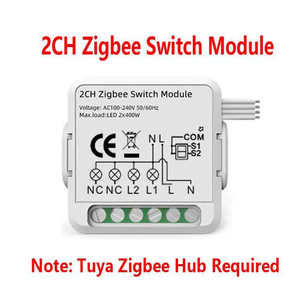White zigbee 2 way