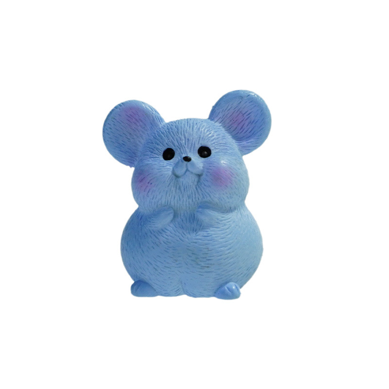 Artesanías de escritorio creativas Doce zodiaco micro paisaje decoración de resina rata vaca tigre conejo dragón serpiente caballo oveja mono pollo perro cerdo