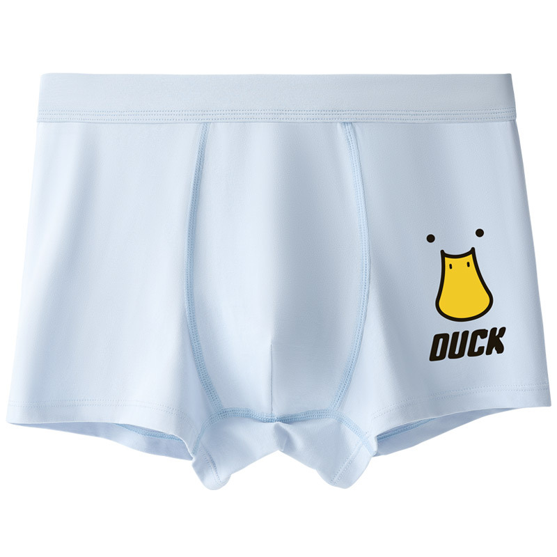 Ropa interior de los hombres adolescentes niños algodón boxer shorts niños mayores niños de la escuela secundaria estudiantes de la escuela primaria boxer ropa interior