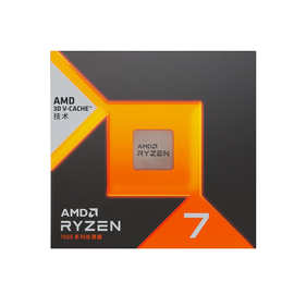 AMD锐龙R7 7800X3D 5纳米 8核16线程游戏处理器台式机盒装CPU适用