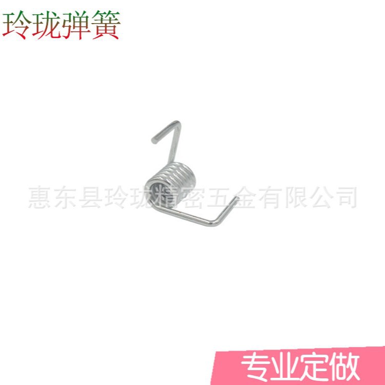 厂家供应3 04不锈钢扭转弹簧 玩具异型扭转弹簧 夹子双扭扭转弹簧