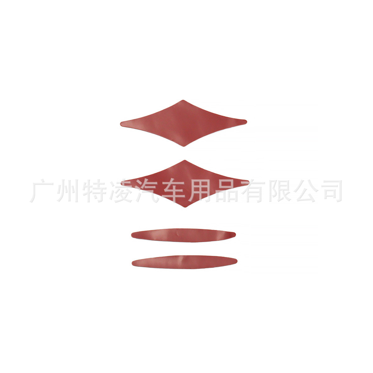2 pieces of car roof dragon horn decorations for Halloween, suitable for modification on sedans and SUVs