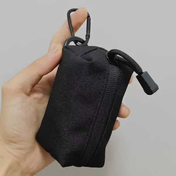 Multifunctional Storage Key Bag, Tactical Style Small Hanging Bag, Bluetooth Earphone Bag, Thickened Coin Purse, Car Key Holder