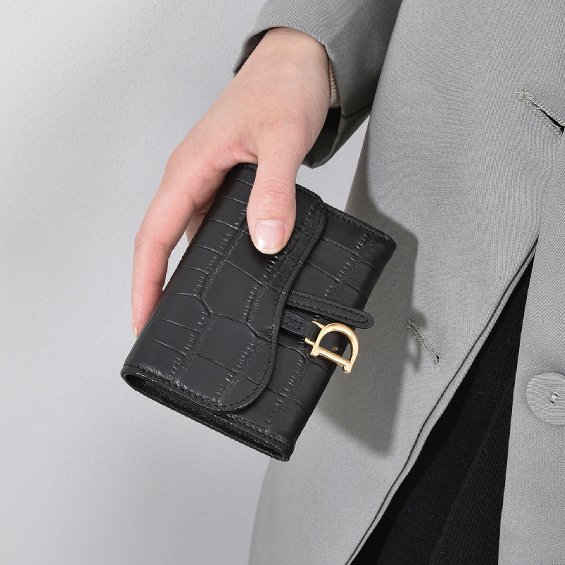 European and American New Arrival Crocodile Organ Card Holder Card Bag Card Holder Women's Compact Large Capacity Mini Wallet Card Holder European and American New Arrival Crocodile Organ Card Holder Card Bag Card Holder Women's Compact Large Capacity Mini Wallet Card Holder
