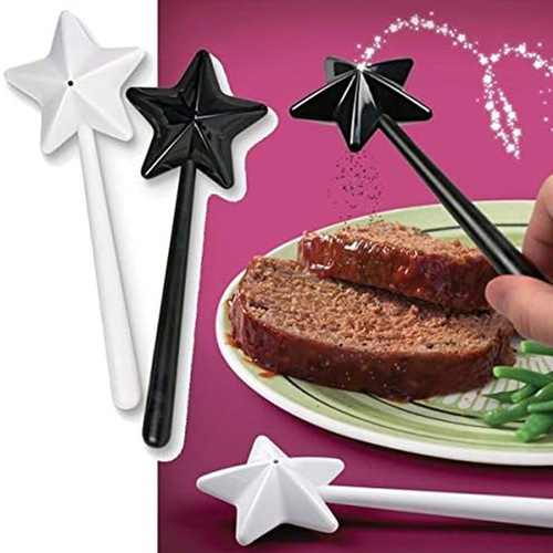 Cross-border new product Star Pepper Flavor Magic Stick Creative Kitchen Black Pepper Seasoning Tool Dispenser