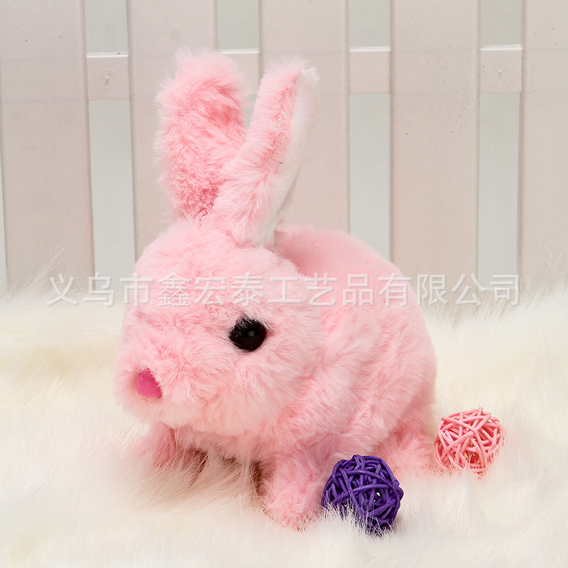 Perro eléctrico perro robot de simulación de felpa 1-3 cachorro de tierra gatito puesto juguetes para niños puesto electrónico de mascotas al por mayor