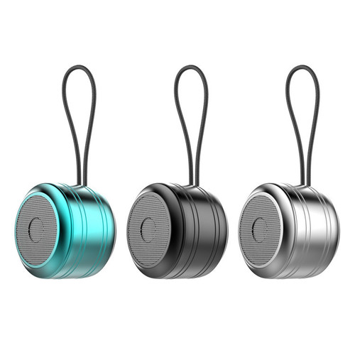 A2 Metal Appearance Bluetooth Speaker Mini Subwoofer High Volume Small Steel Cannon Portable Outdoor Wireless Gift Speaker
