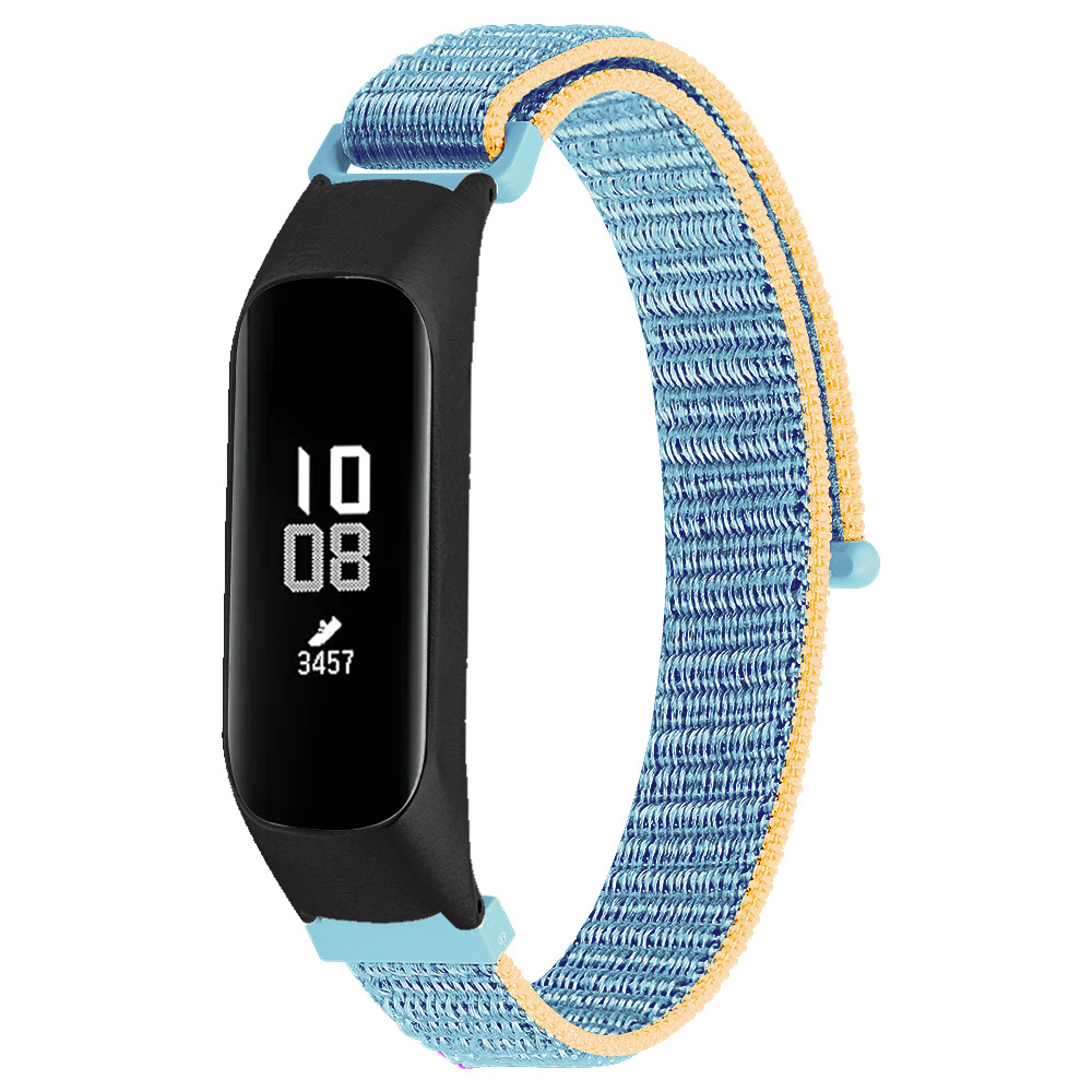 Correa de nylon trenzado para Samsung Galaxy Fit 2 SM-R220, 20 colores, con cierre tipo velcro
