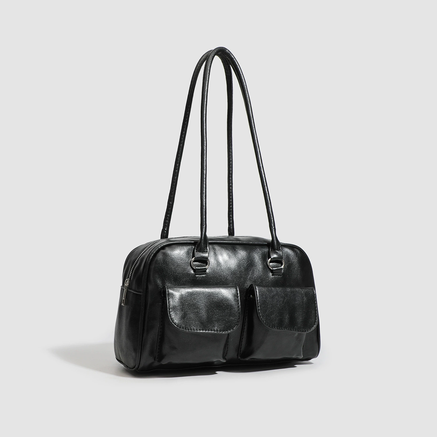 Capacious one-shoulder bag