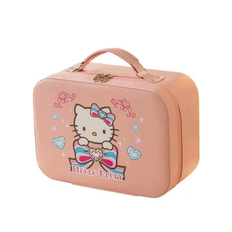 Capacious hair mesh, handheld storage box, organizer bag, internet celebrity
