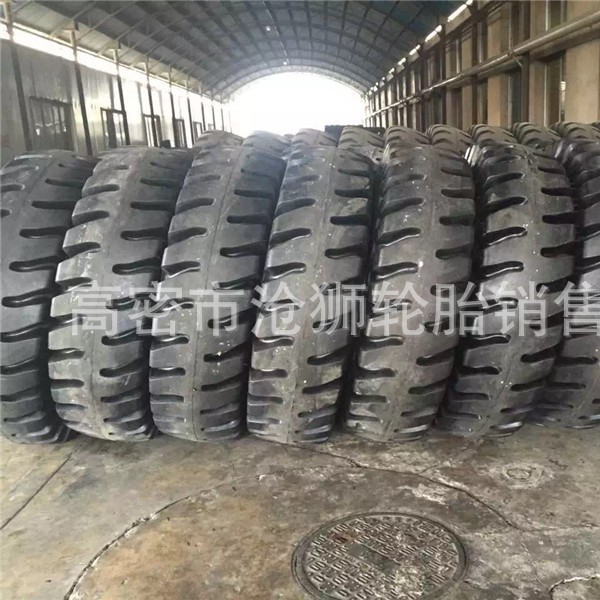 前进正品港口正面吊车18.00-25E-4J工业轮胎全新正品