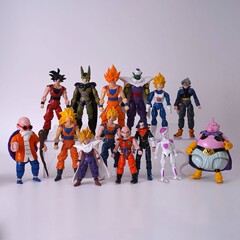 ドラゴンボールフィギュア装飾品ベジータ魔人ラグドールジョイント可動玩具アニメ人形悟空モデル装飾品