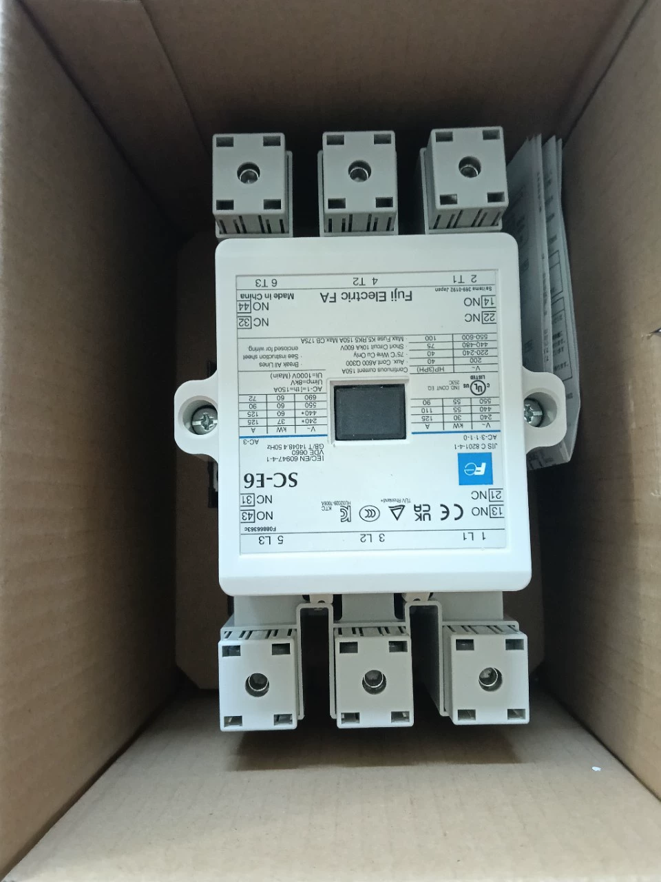 Brand new original Changshu Fuji contactor SC-E6