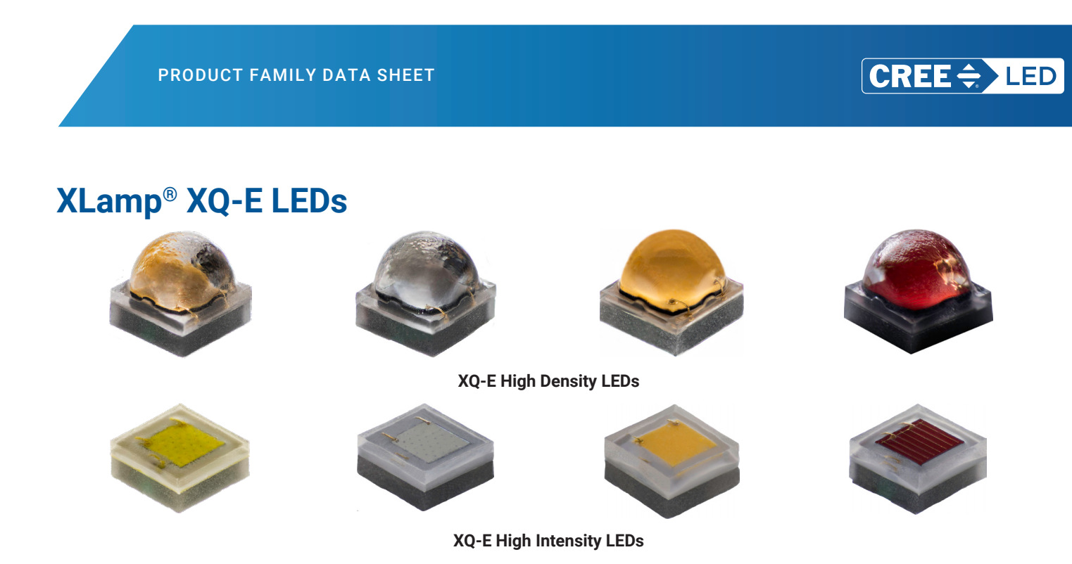 CREE XQEAWT-00-0000-00000LDE1原装 1-3W 白光1616 LED灯珠