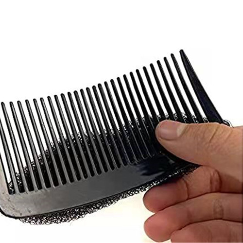 New temperament princess head hair booster hair comb sponge fluffy hair pad hair device fluffy sticker insert comb wholesale