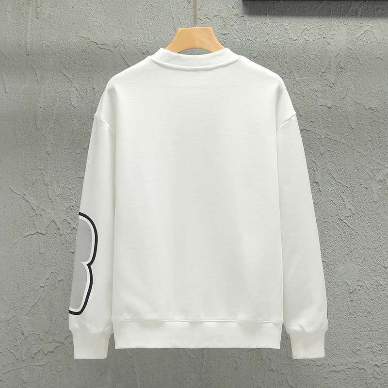 Maglione girocollo per la primavera e l'autunno nuova camicia con fondo, top a maniche lunghe, etichetta di moda casual ampia_voghion.com