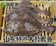高眼鱼鼓眼鱼深海比目鱼野生水产海鱼冷冻海鲜偏口鱼银鱼整鱼常温