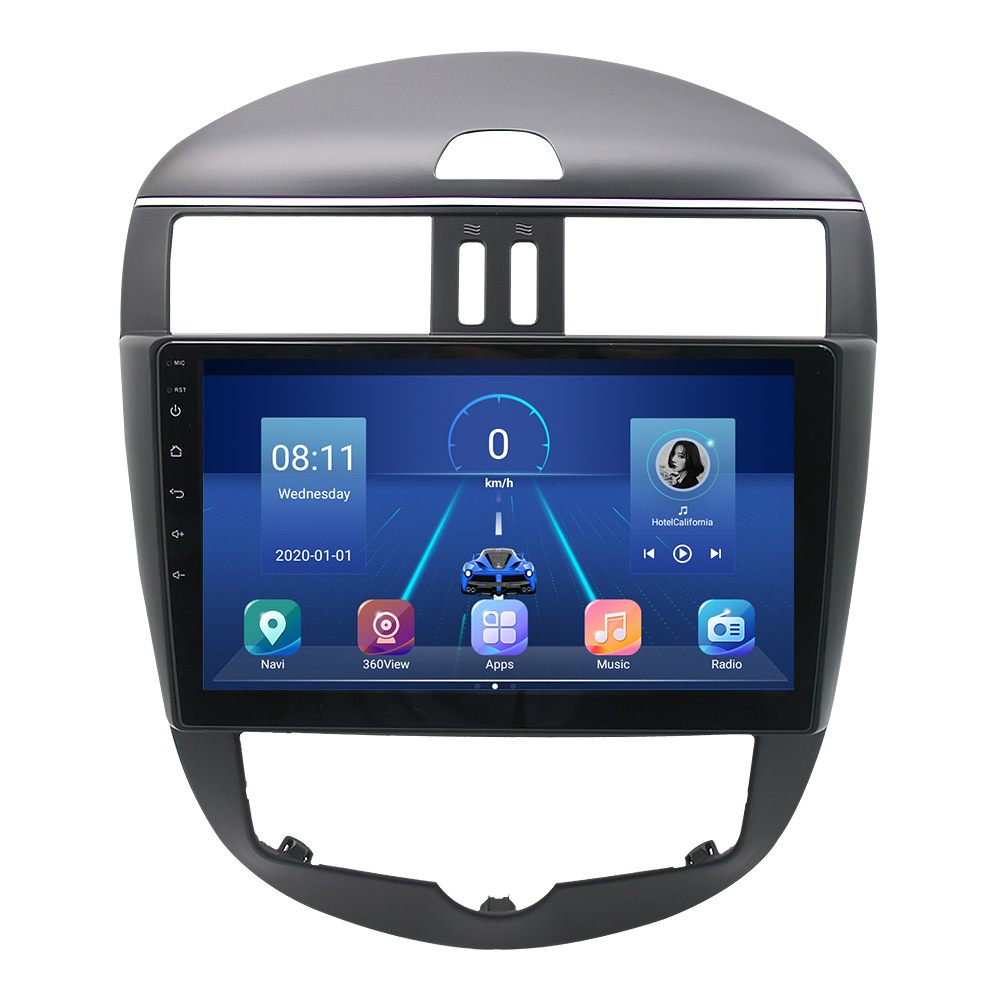 Aplicable a 11-14 Nissan Lida reproductor automático de navegación Android MP5 4 + 64 Carplay incorporado