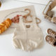 Summer Korean Baby Baby Cowboy Bear Strap Harper Newborn Boys and Girls Wrap Fat Clothes Western-style Climbing Suit