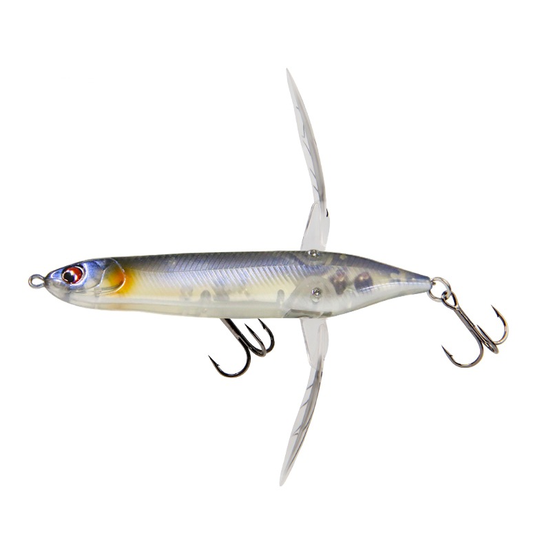 LETOYO OLA flotante escalada libélula 6,6g/80mm superficie del agua tractor arrastrándose Luya cebo