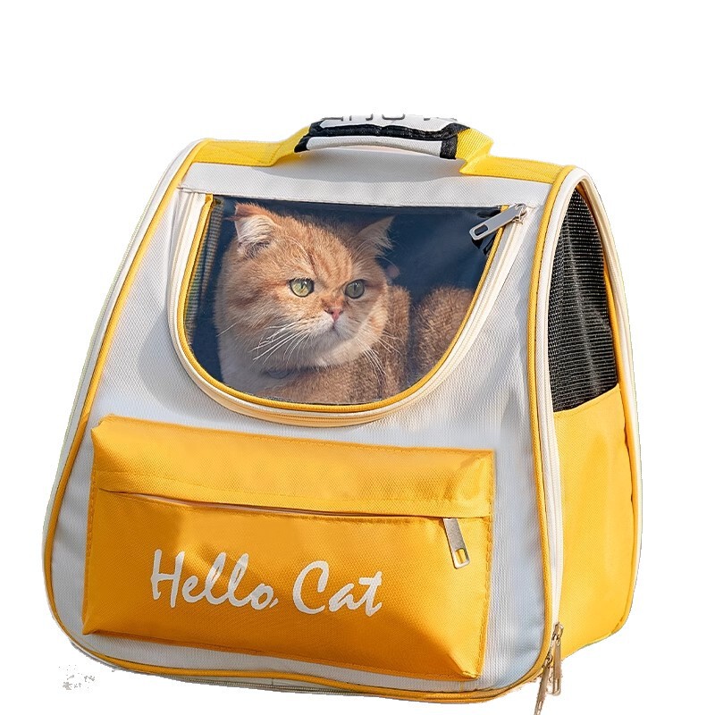 猫包大容量外出便携双肩猫书包宠物背包猫笼装猫的狗狗太空舱用品|undefined