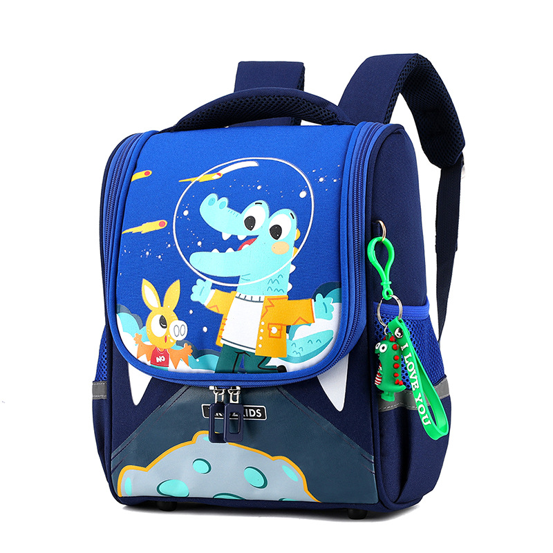 Mochila Infantil de una Pieza con Diseño de Peces Naturales, Estilo Coreano, para Niños y Niñas, para Jardín de Infancia y Escuela, con Estampado, Práctica para Envíos Internacionales