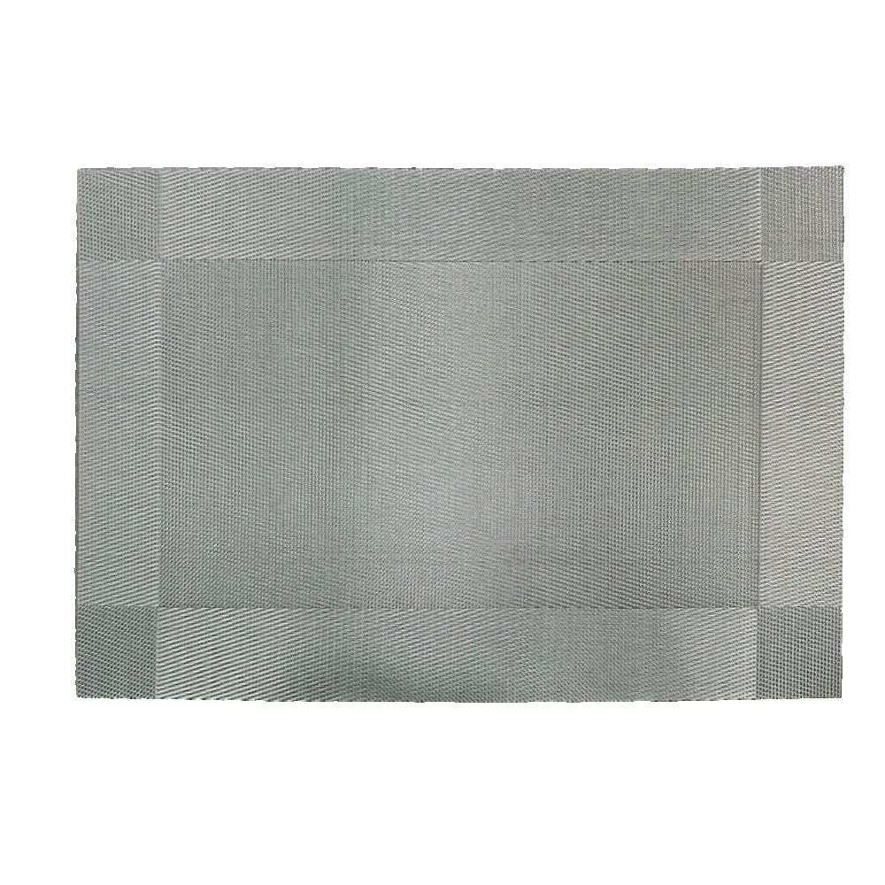 Mantel Clásico de PVC Teslin, Superventas Transfronterizo, para Mesa de Comedor, Estilo Moderno, Aislante del Calor, para Comida Occidental