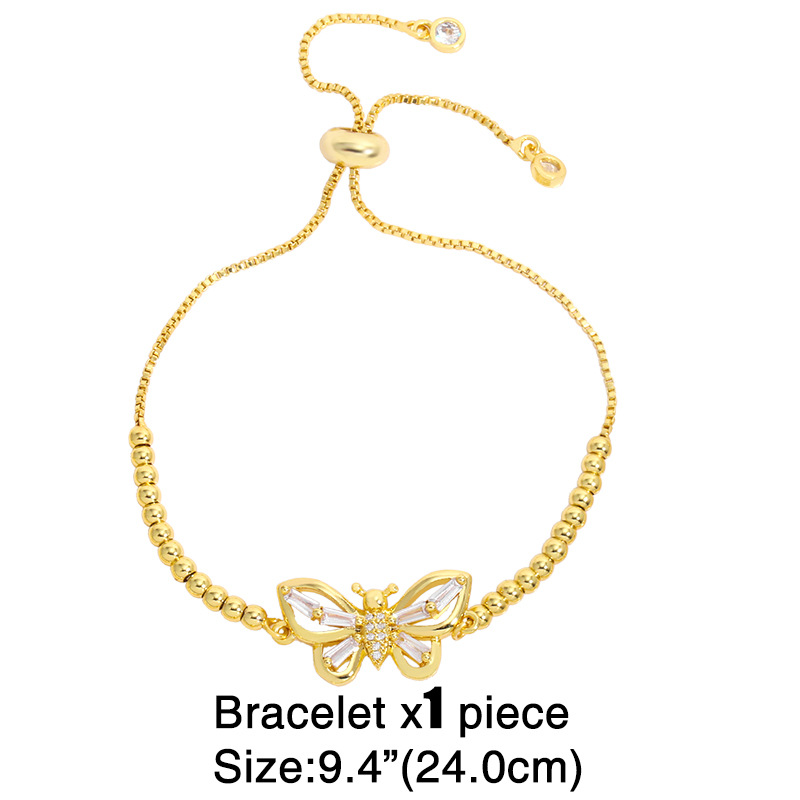 Korea fashion butterfly necklace