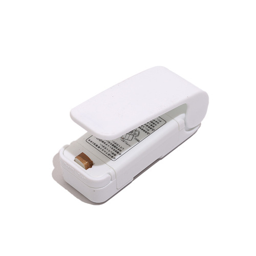 Mini sealing machine, small household plastic sealing machine, snack sealing artifact, portable mini hand-pressed plastic bag sealing