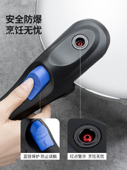 Pressure cooker household 304 stainless steel thickened explosion-proof pressure cooker large capacity gas induction cooker universal