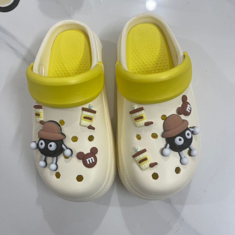 Hoyo Hoyo accesorios de zapatos lindos dibujos animados DIY botones de zapatos floral botones de zapatos accesorios botones de botones accesorios botones de PVC botones de zapatos